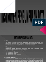 Instrumen Pengumpulan Data