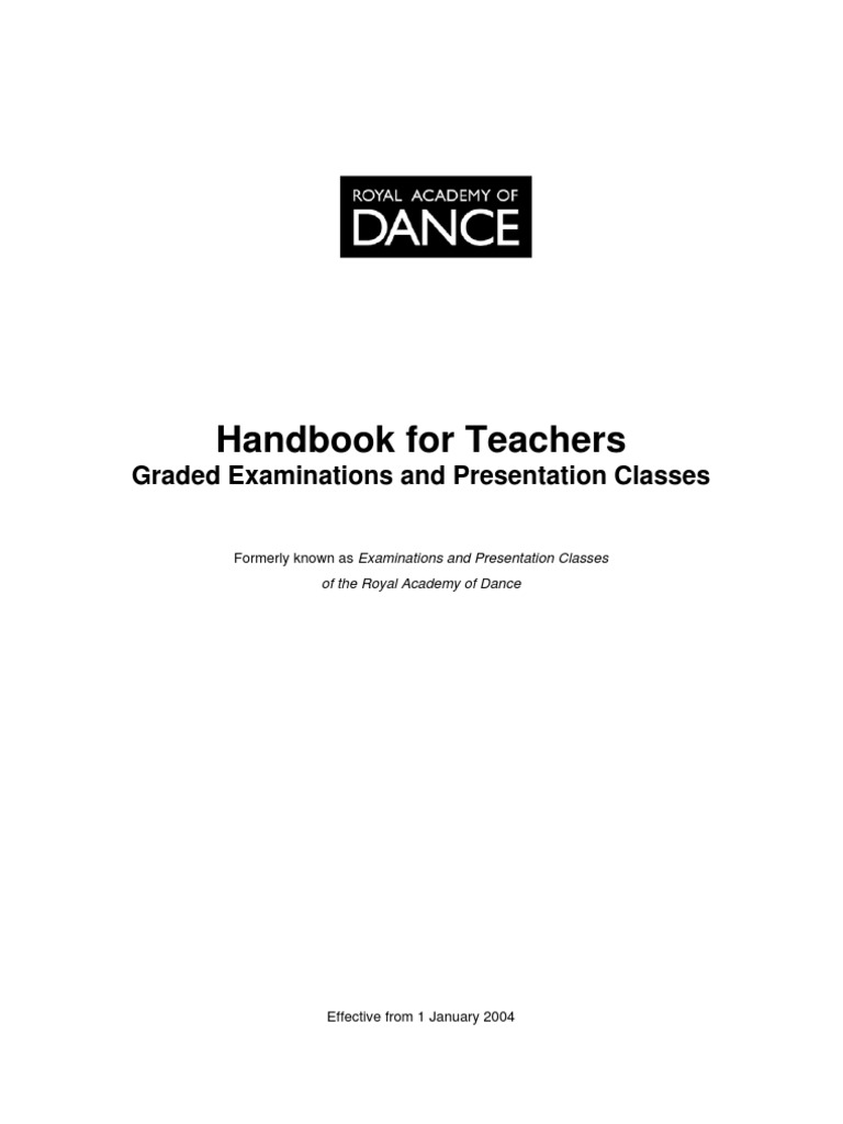 Handbook For Teachers photo