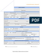 Formato de Declaración Jurada - Reclutamiento y Evaluación de Personal