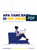Cara Verifikasi NIK Dan Ubah Profil Di DJP Online