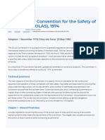 International Convention For The Safety of Life at Sea (SOLAS), 1974