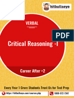 Verbal Critical Reasoning