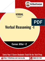 Verbal Reasoning - I