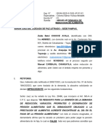 Absuelvo de Dda - Reducion de Alimentos - 30set2023