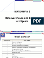 Pertemuan 2 Data Warehouse and Business Intelligence
