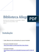 Biblioteca Allegro - Aula