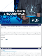 Gestão Do Tempo e Produtividade