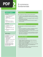 9 E-Commerce Fundamentals