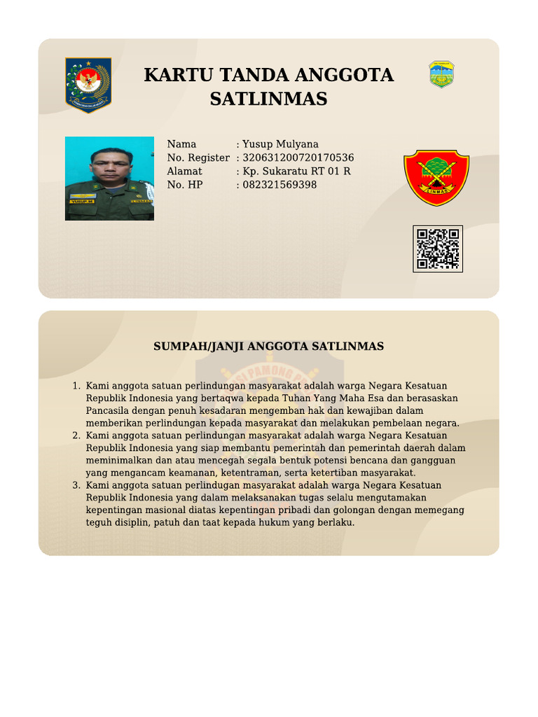 Kartu tanda anggota 320631200720170536 1 pdf text to outlines pdf
