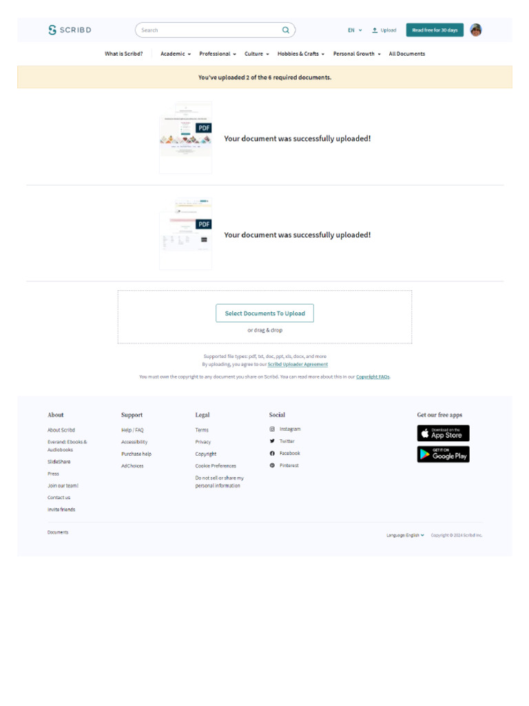 Upload Document And Print