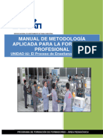 Metodologia Aplicada para La Formacion Profesional Unidad 02