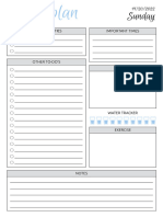 Dated Daily Planner With To Do List-A4