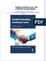 Full Ebook of Understanding Contract Law 2Nd Edition Richard Austen Baker Online PDF All Chapter