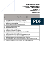 Pemetaan TP Kelas 4 Asas 2 23-24