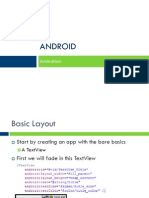 Android - Lecture 10 - Animation