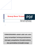 Pert 01 - Konsep Dasar Termodinamika