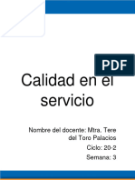 Tipos de Servicios