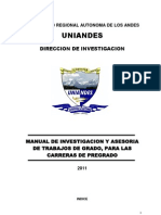 Manual de Investigación-Pregrado 2011