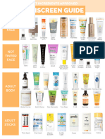 Just Ingredients Sunscreen Guide 2024