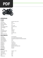 SpecSheet 2024 Ninja ZX 25r | PDF