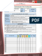 Lista de Cotejo - Actividad 02 - Primero