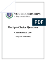 Constitutional Law MCQ