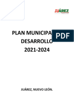 Plan Municipal de Desarrollo Administración 2021-2024