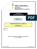 Physical Sciences P2 Grade 11 Nov 2015 Afr