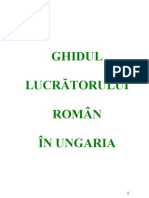 Ghid Munca Ungaria