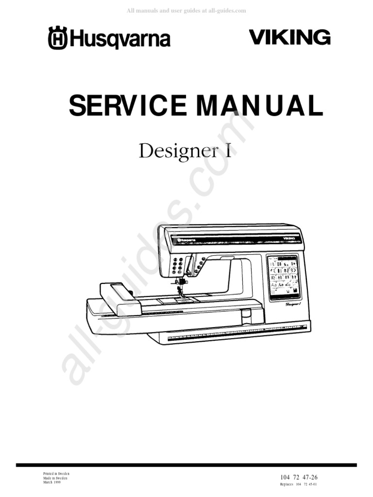 VIKING HUSQVARNA 950 SEWING MACHINE MANUAL PDF FREE DOWNLOAD visual data 7