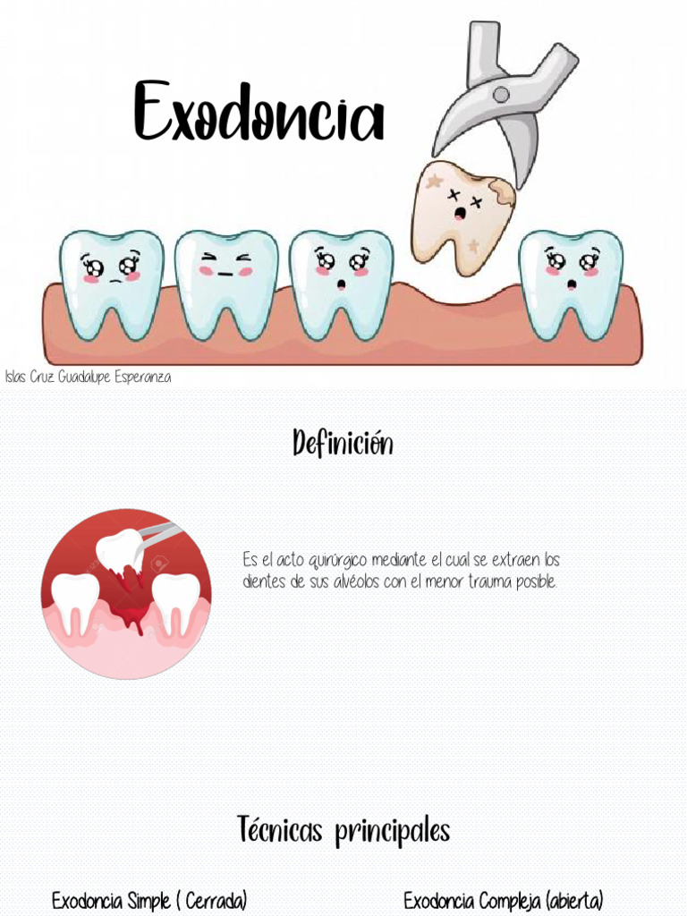 Técnicas y Instrumental de Exodoncia | PDF | Ciencia y matemáticas