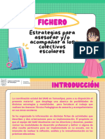 Fichero de Estrategias para Asesorar Yo Acompañar A Las Escuelas