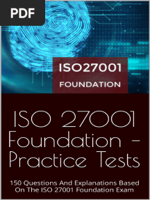 ISO 27001 Foundation - Practice Tests 150 Questions and Explanations Based On The ISO 27001 Foundation Exam (Erik Rorstrom) (Z-Library)