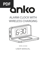 Digital Alarm Clock Setup Guide | PDF