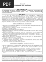 Concurso Público 2011- Técnico Administrativo - Programas (Republicado)