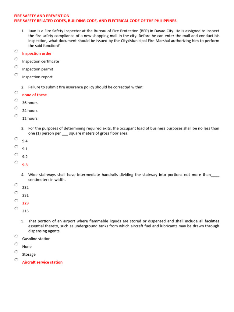 Fire Safety Codes and Compliance Guide | PDF | Fire Safety | Firefighting