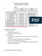 Draf Kegiatan Popda Tahun 2023