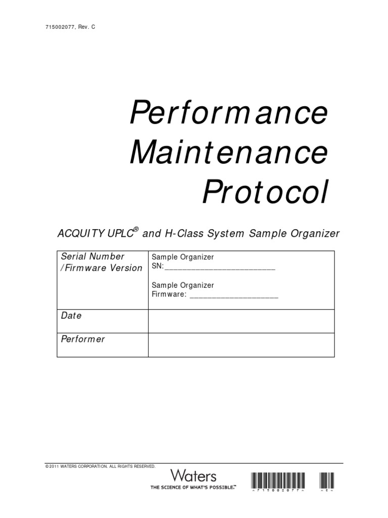 performance-maintenance-protocol-acquity-uplc-and-h-class-system