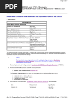 Propel Motor Crossover Relief Valve Test and Adjustment—200CLC and 230CLC