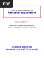 3a. Factorial Experiment