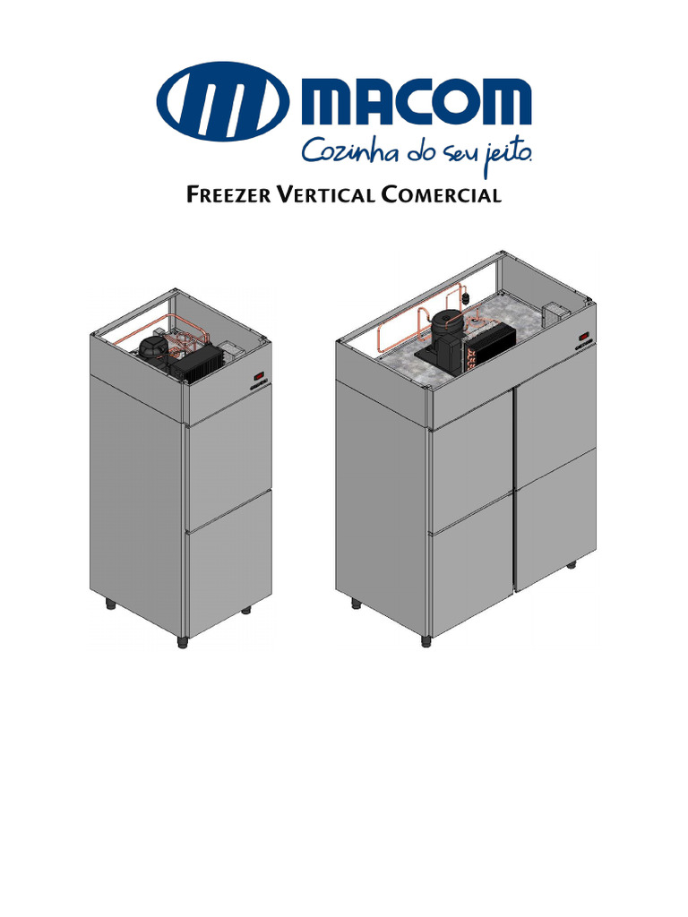 Manual Freezer Vertical Metalfrio | PDF | Business