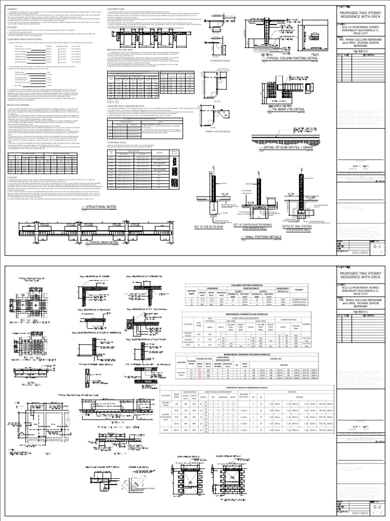 Concrete Slab Construction Guidelines | PDF | Concrete | Beam (Structure)