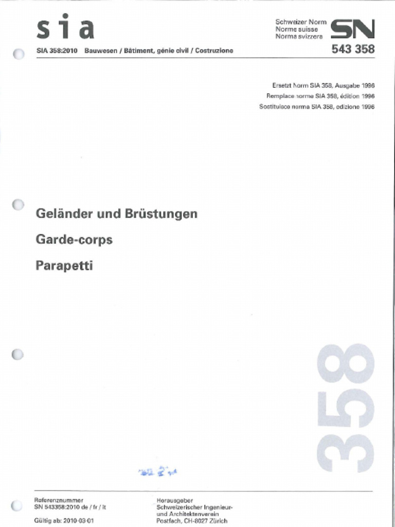 Sia 358 (2010) | PDF