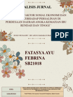 Fatasya Ayu Febrina - Analisis Jurnal - sb21018 - Ibu Ajeng Maharani Pertiwi, Sst.,m.keb - Sem.6