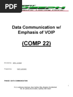 Data Communications With Voip