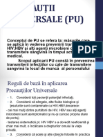 Precauţii Universale (Pu)