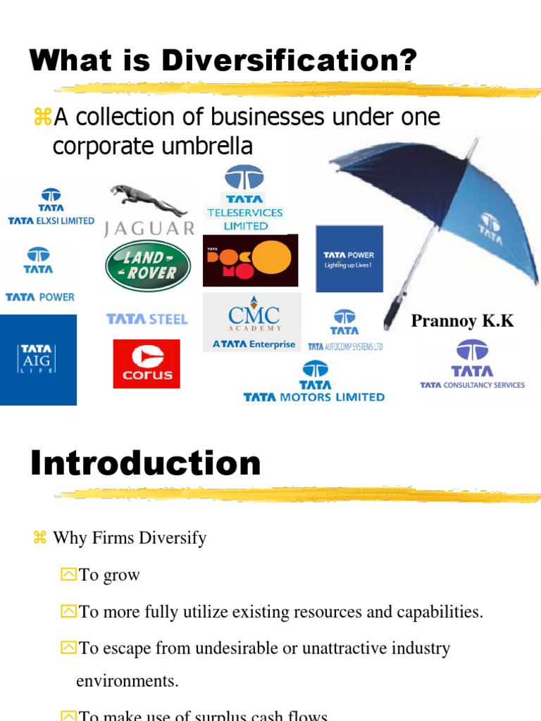 Related Diversification Vs Unrelated