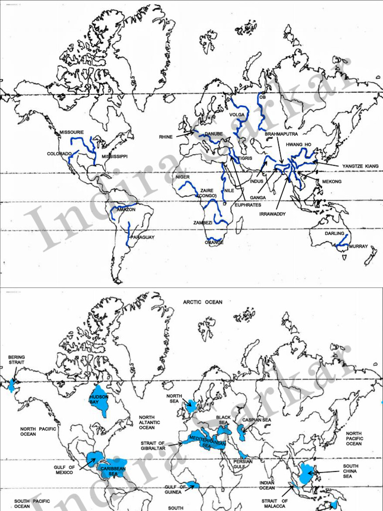 Global Rivers and Mountain Ranges List | PDF | Pacific Ocean | Earth ...