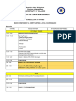 BNEO 2024 Schedule of Activities