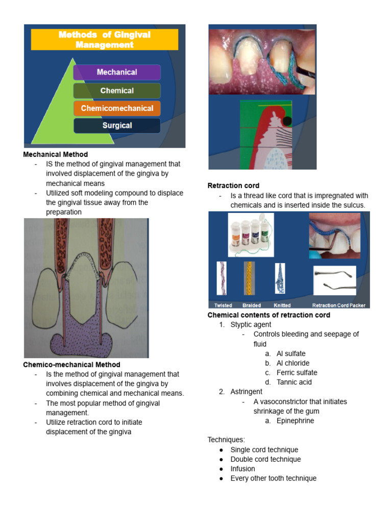 Gingivalretraction | PDF | Medical Specialties | Mouth